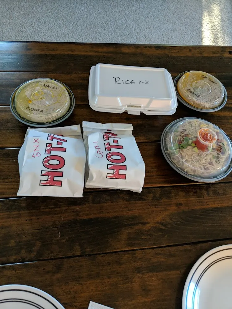 Chicken Korma Chicken Noodle Naan